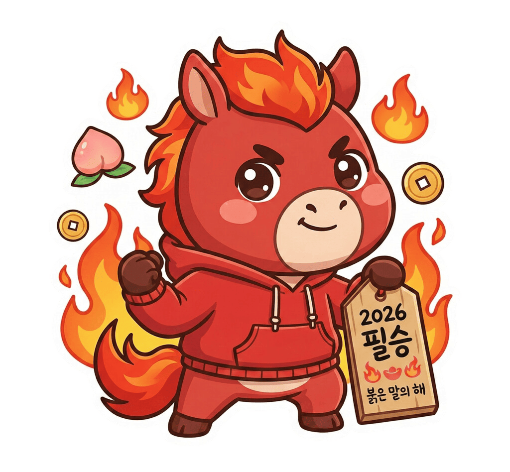 2026 붉은 말 마스코트
